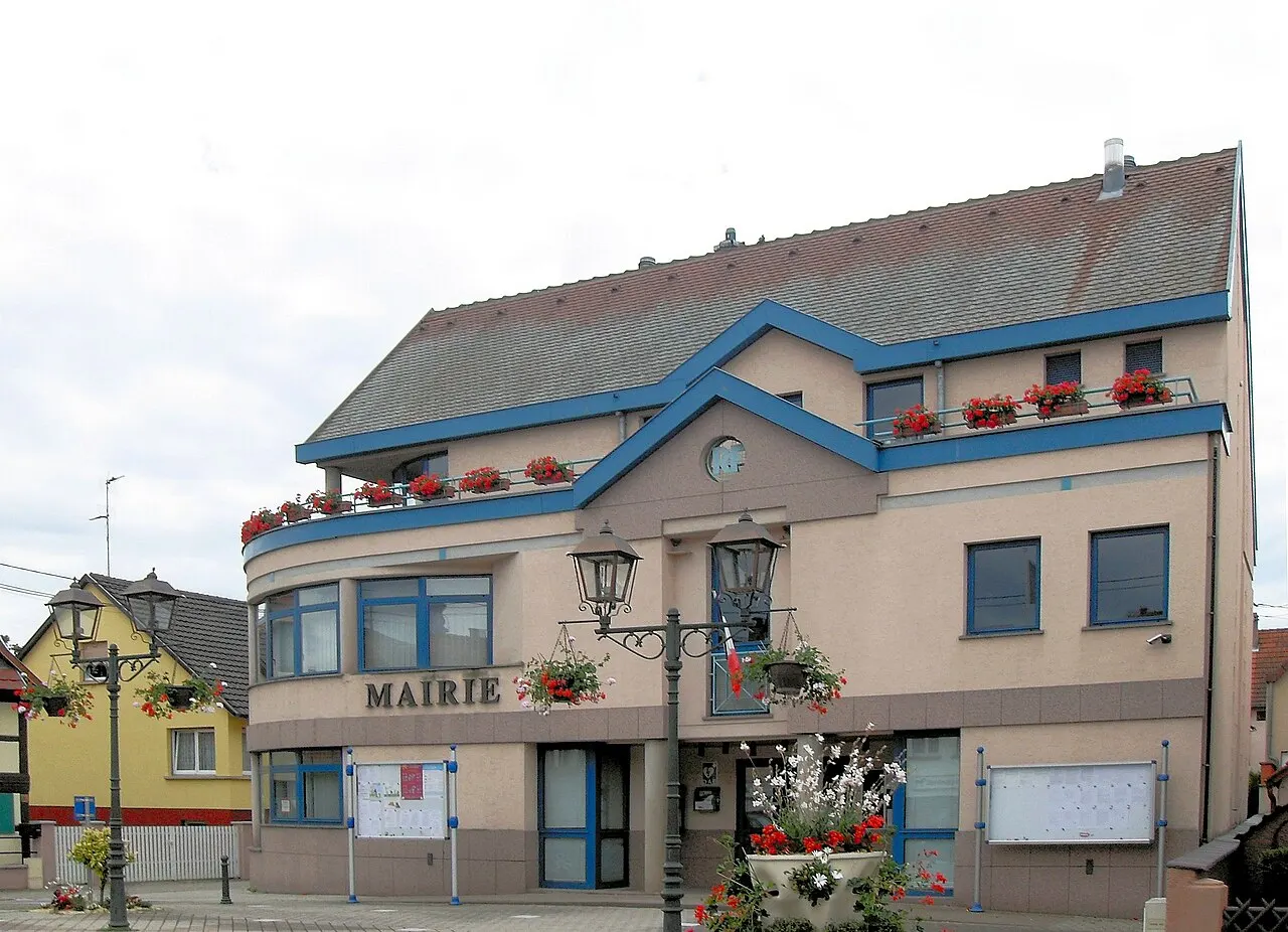 La mairie d'Achenheim