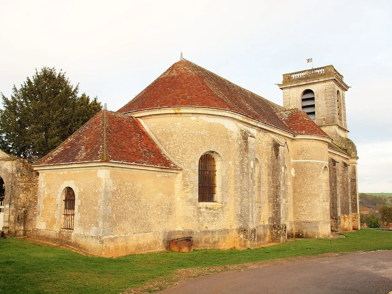 Andryes (Yonne, France) ; église
