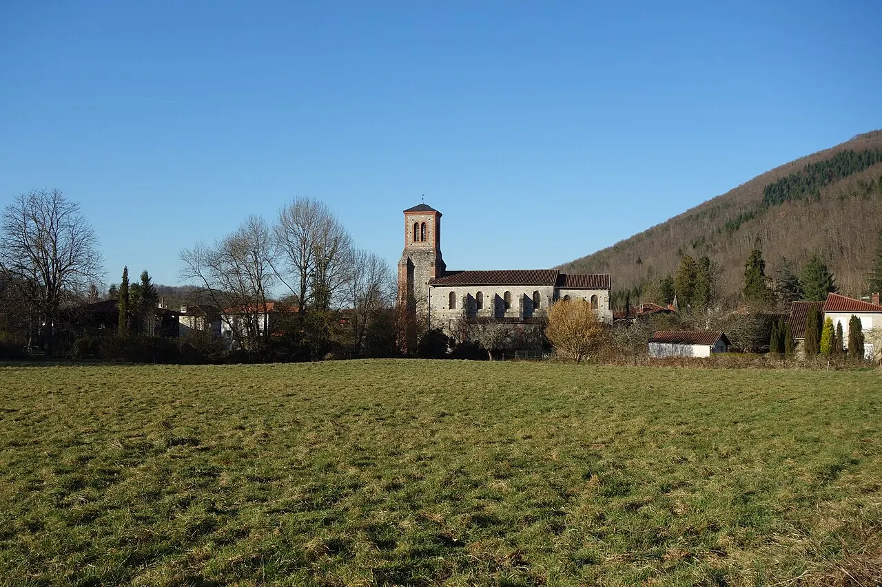 Arbas, vu depuis la route d'Herran.