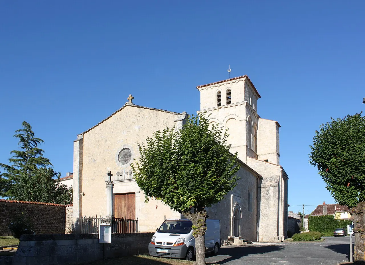 Église Saint-Martin, Fr-17-Archingeay.
