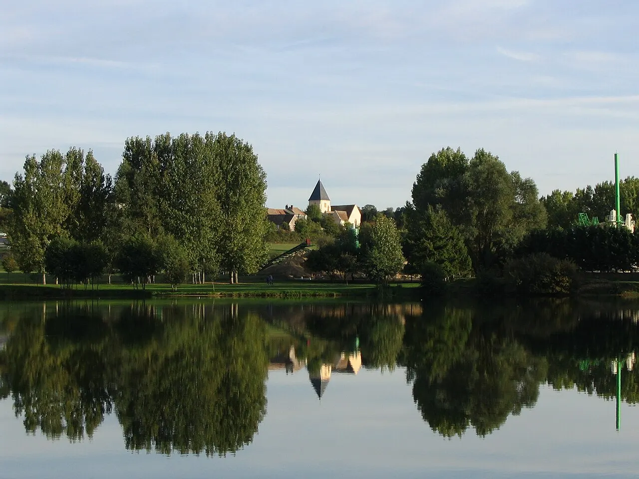 vue de Margon, Eure-et-Loir (France).