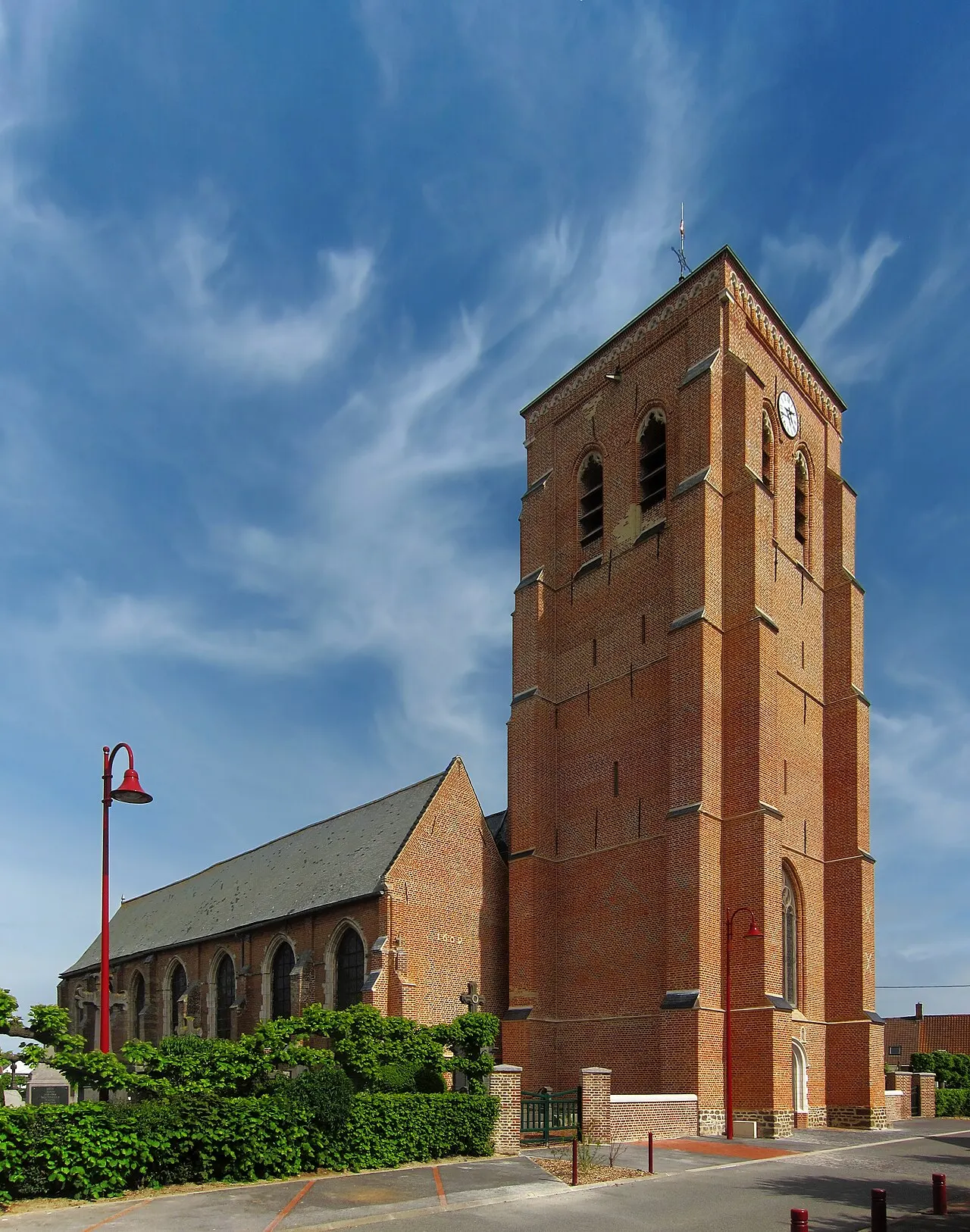 L'église Saint-Martin d'Arnèke.