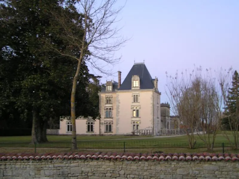 château d'Authon. Charente-maritime (17), Poitou-Charentes, France, Europe.