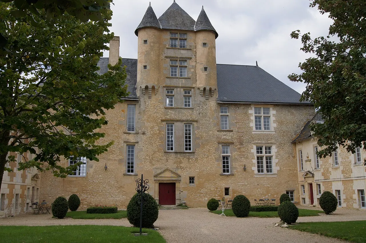 Façade du château d'Avanton