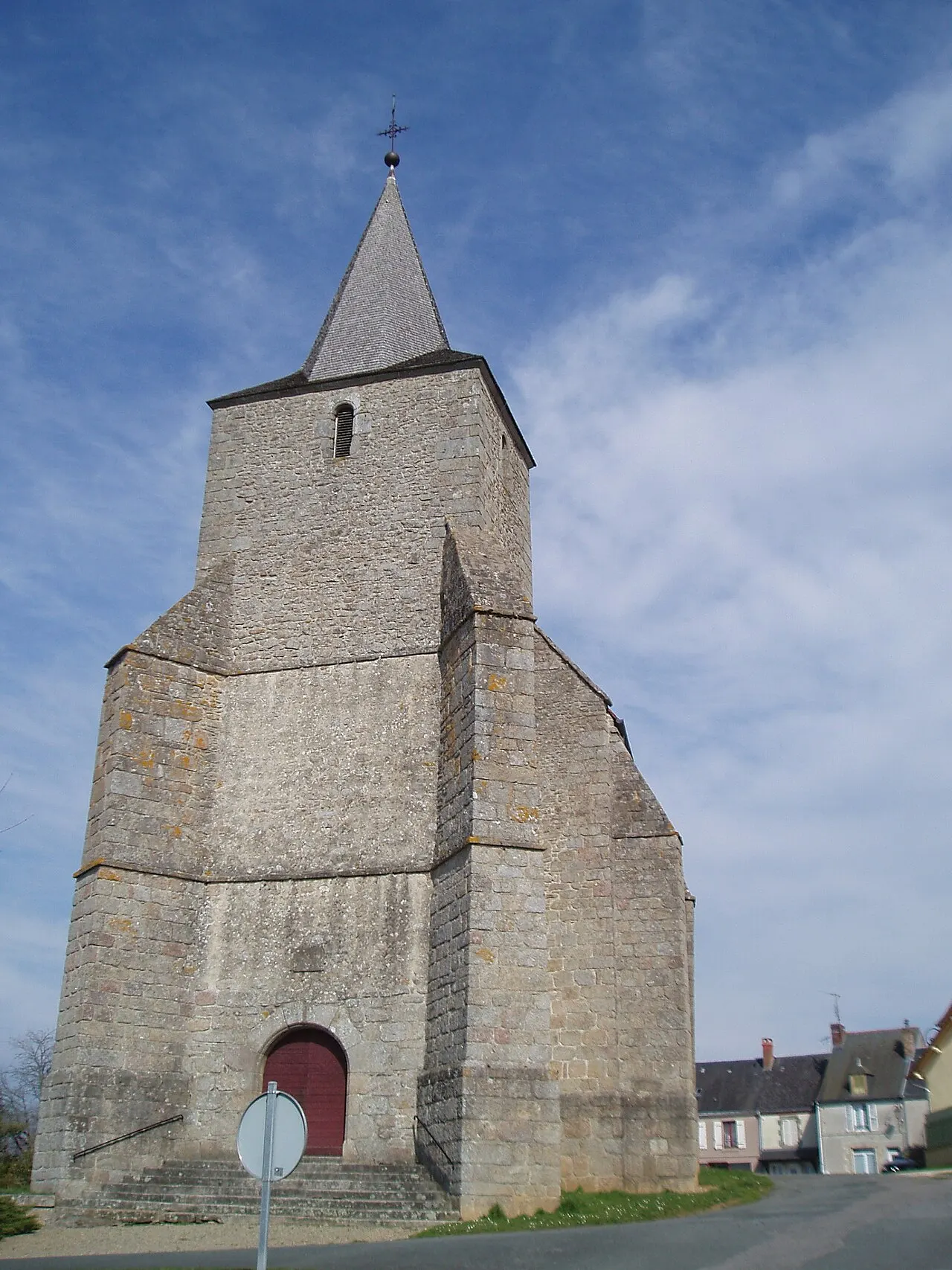 église d'Azerables, Creuse, France