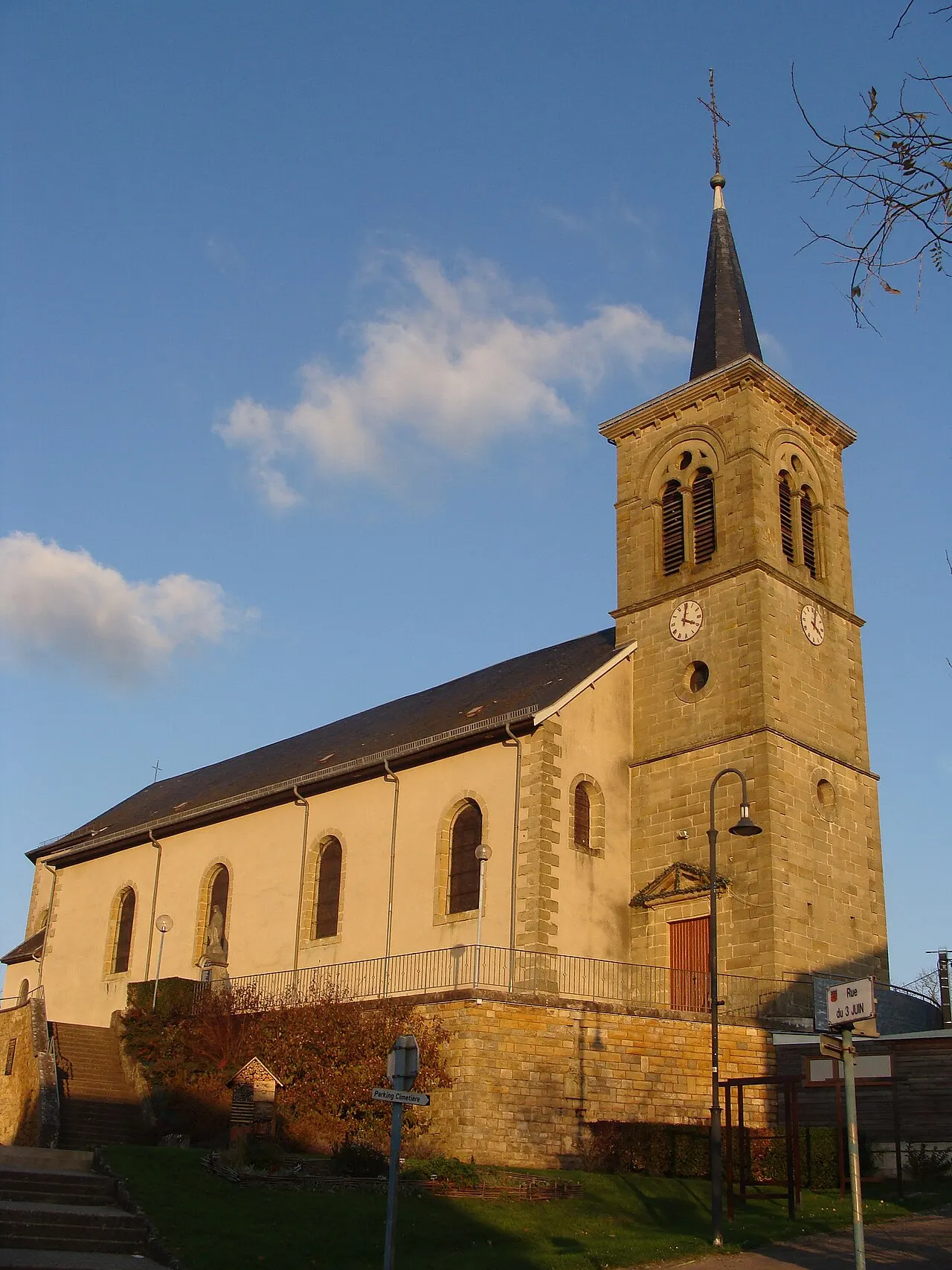 Église Saint Félix de Nole de Bambiderstroff (Moselle)