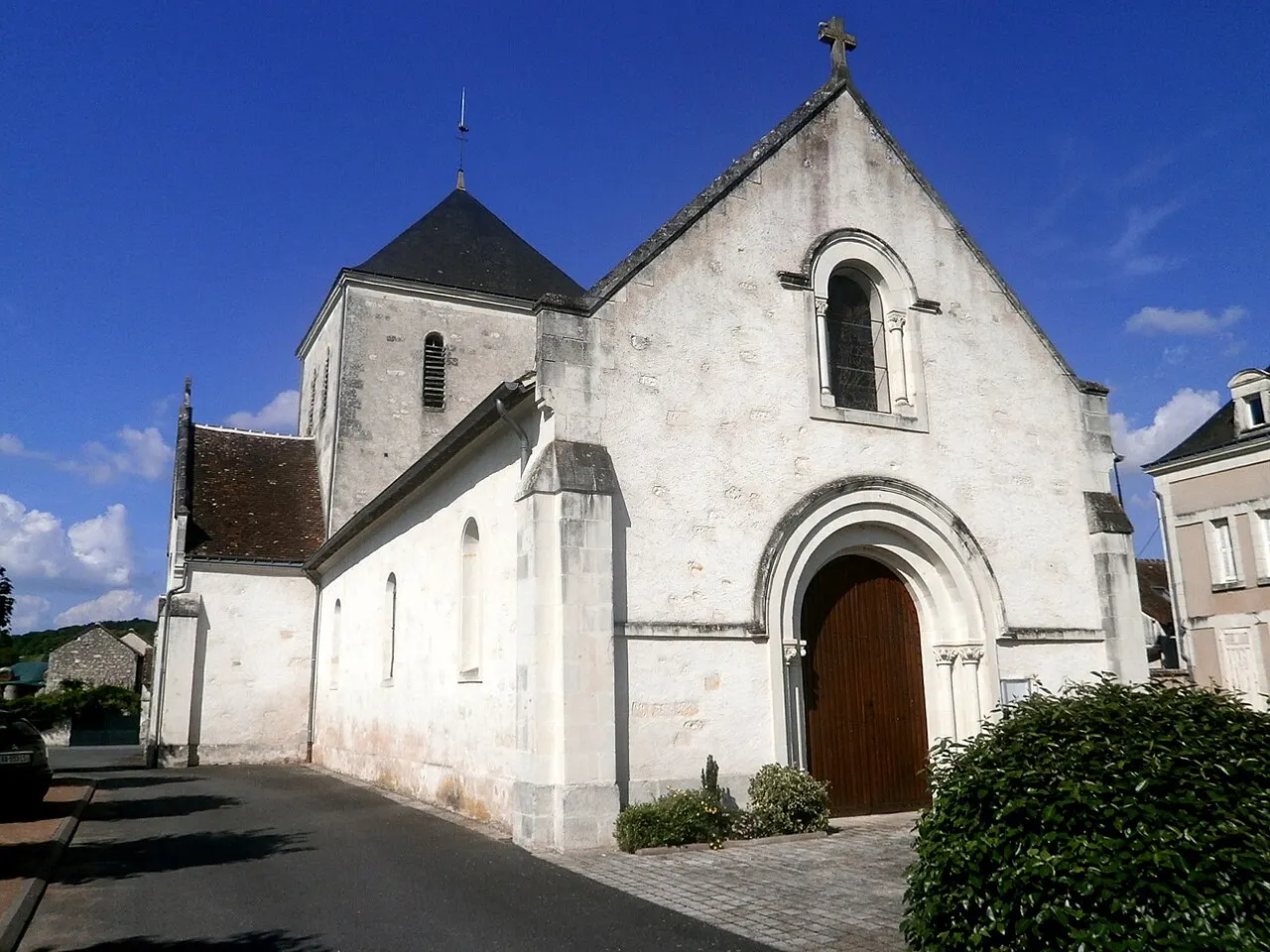 L'église de Barrou.
