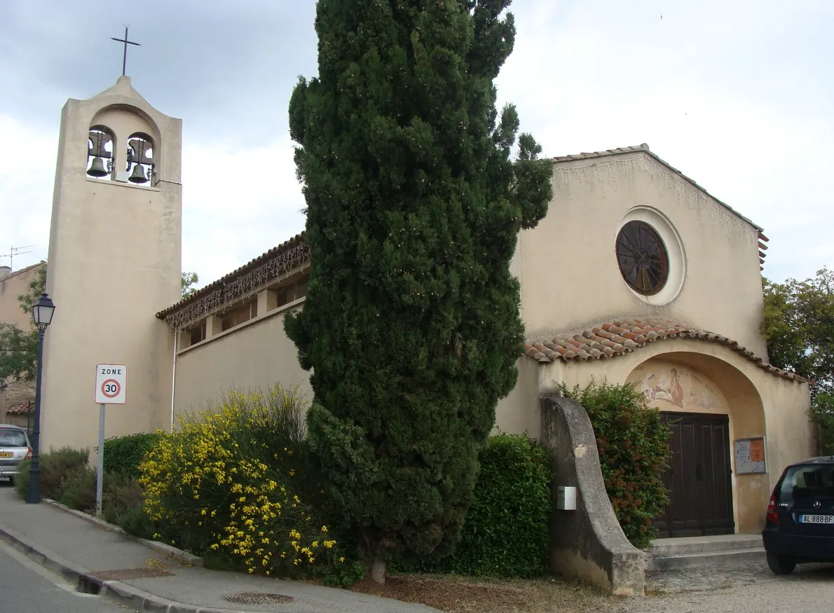L'église de Belcodène (Bouches-du-Rhône)