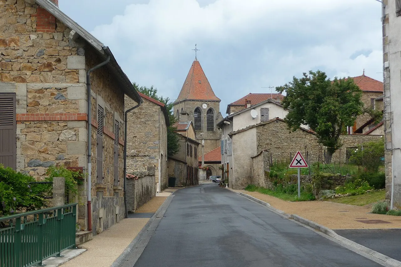 Rue de Bertignat.