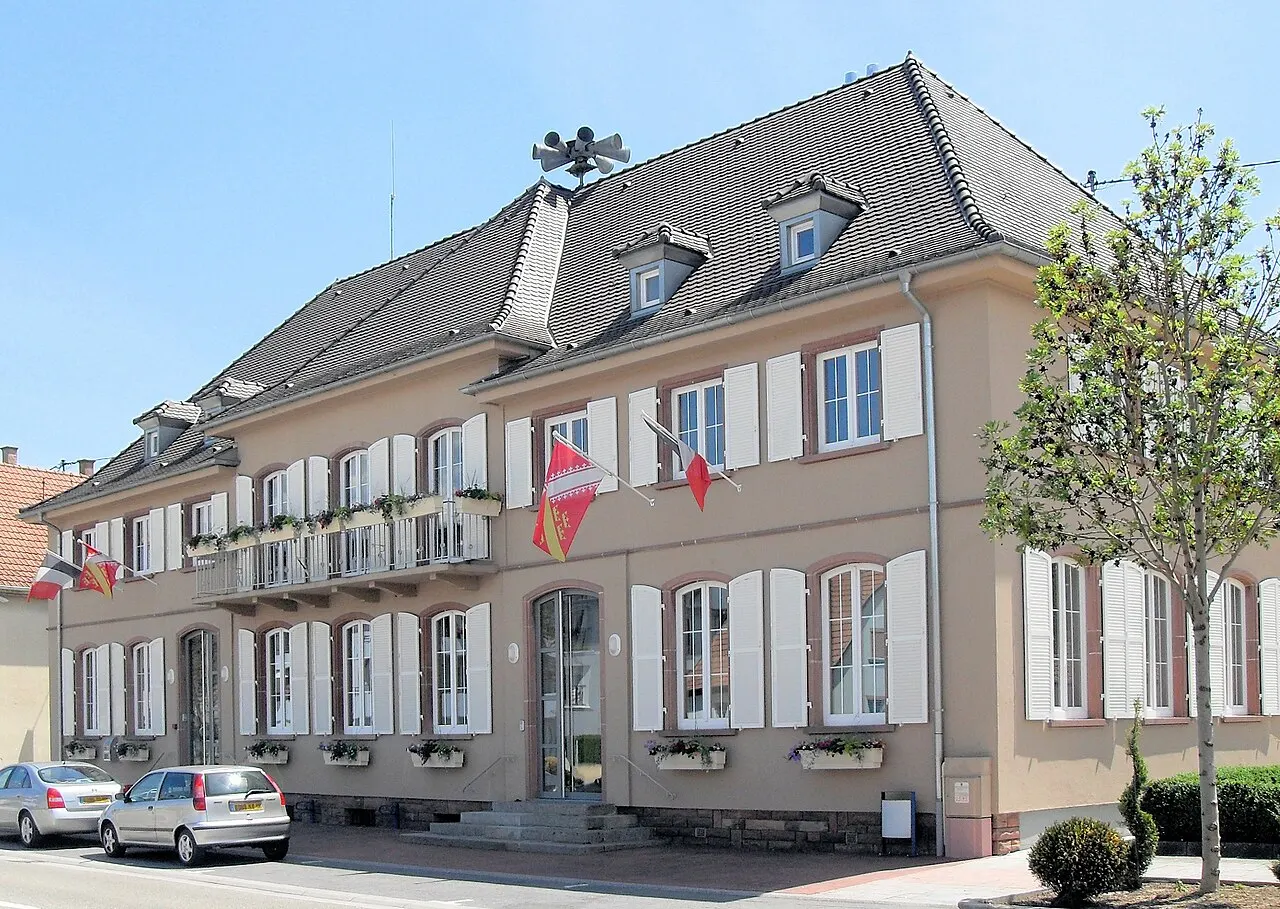 La mairie de Biesheim