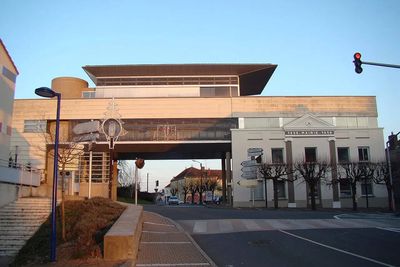 Mairie de Blanzy (71,France)