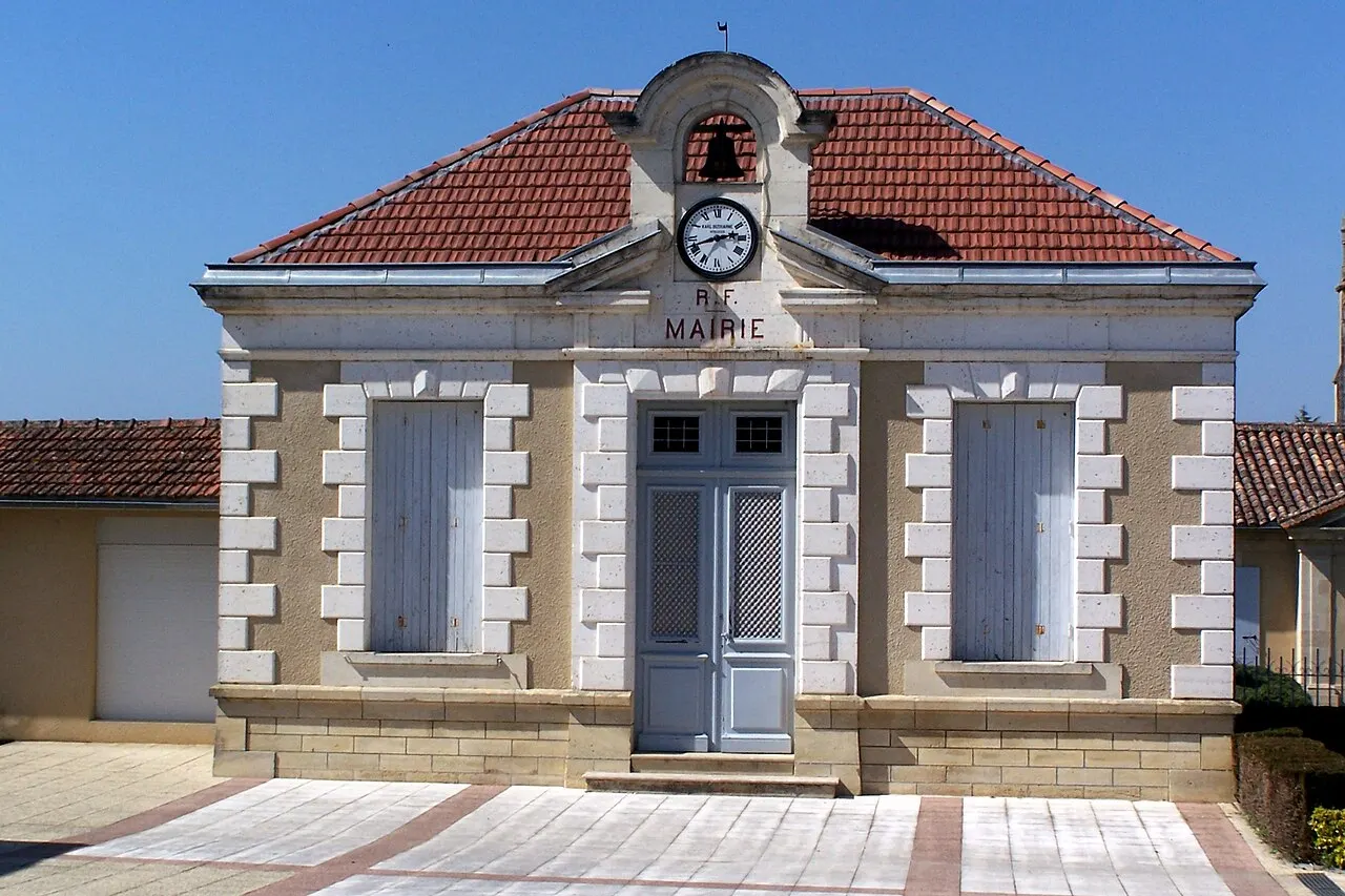 Mairie de Bommes (Gironde, France)