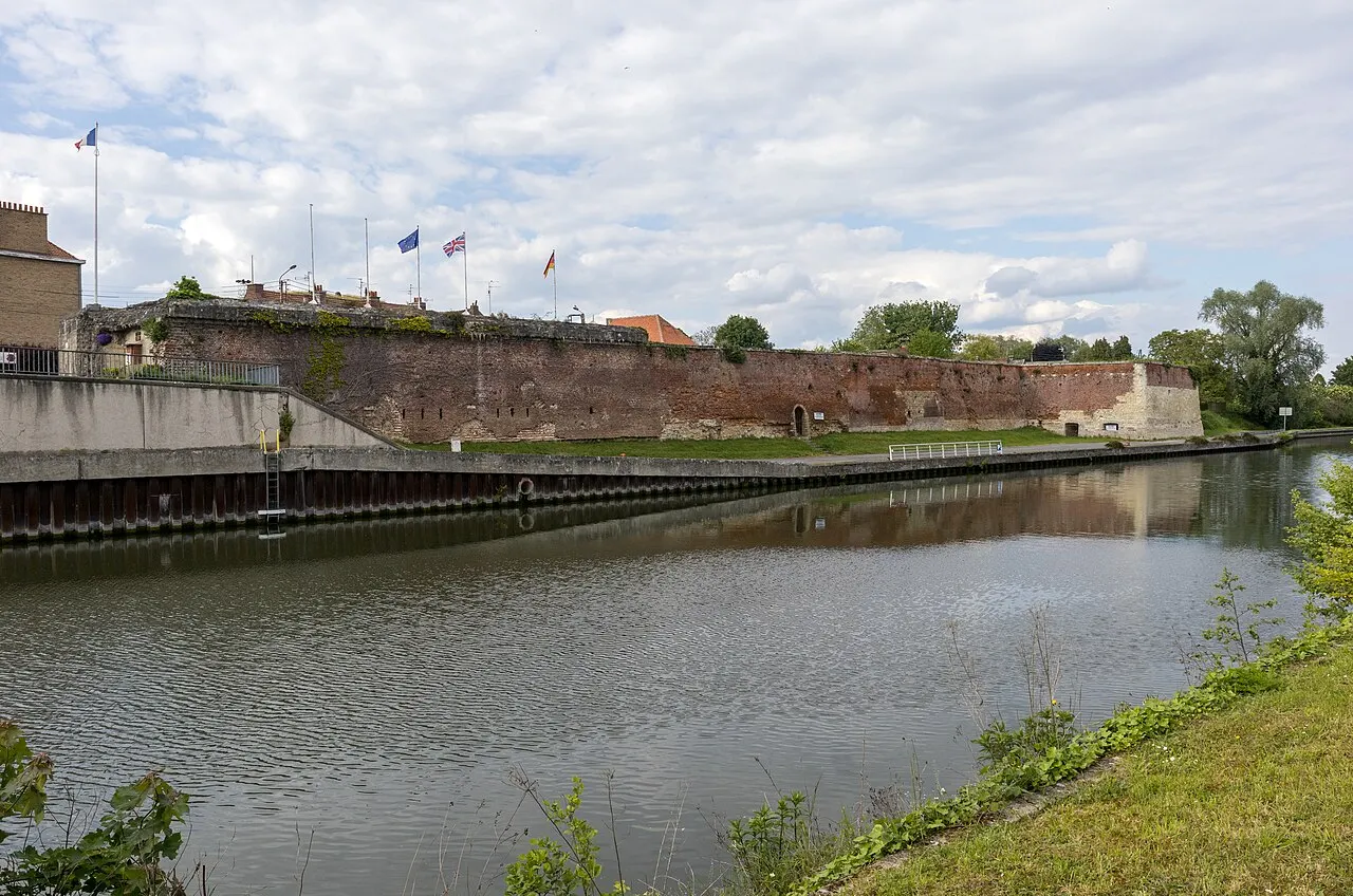 bastion des Forges (1535) le long de l'Escaut