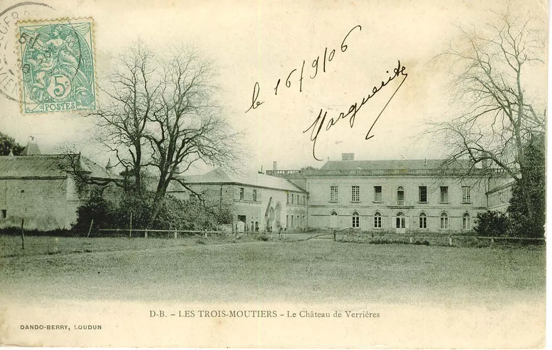 Le Château de Verrières, commune de Bournand, (Vienne)