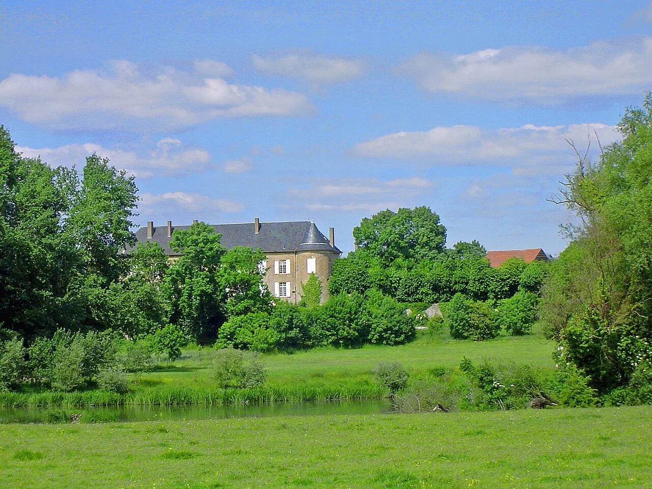 Le Château de Blettange, annexe de la commune de Bousse