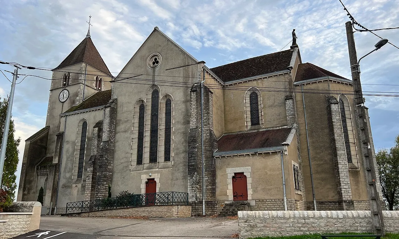 Église Saint-Maurice, Branges.