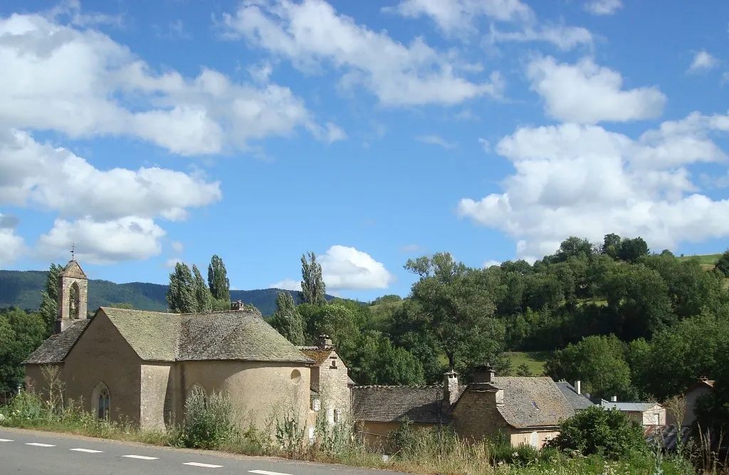 le village de Brenoux en Lozère
