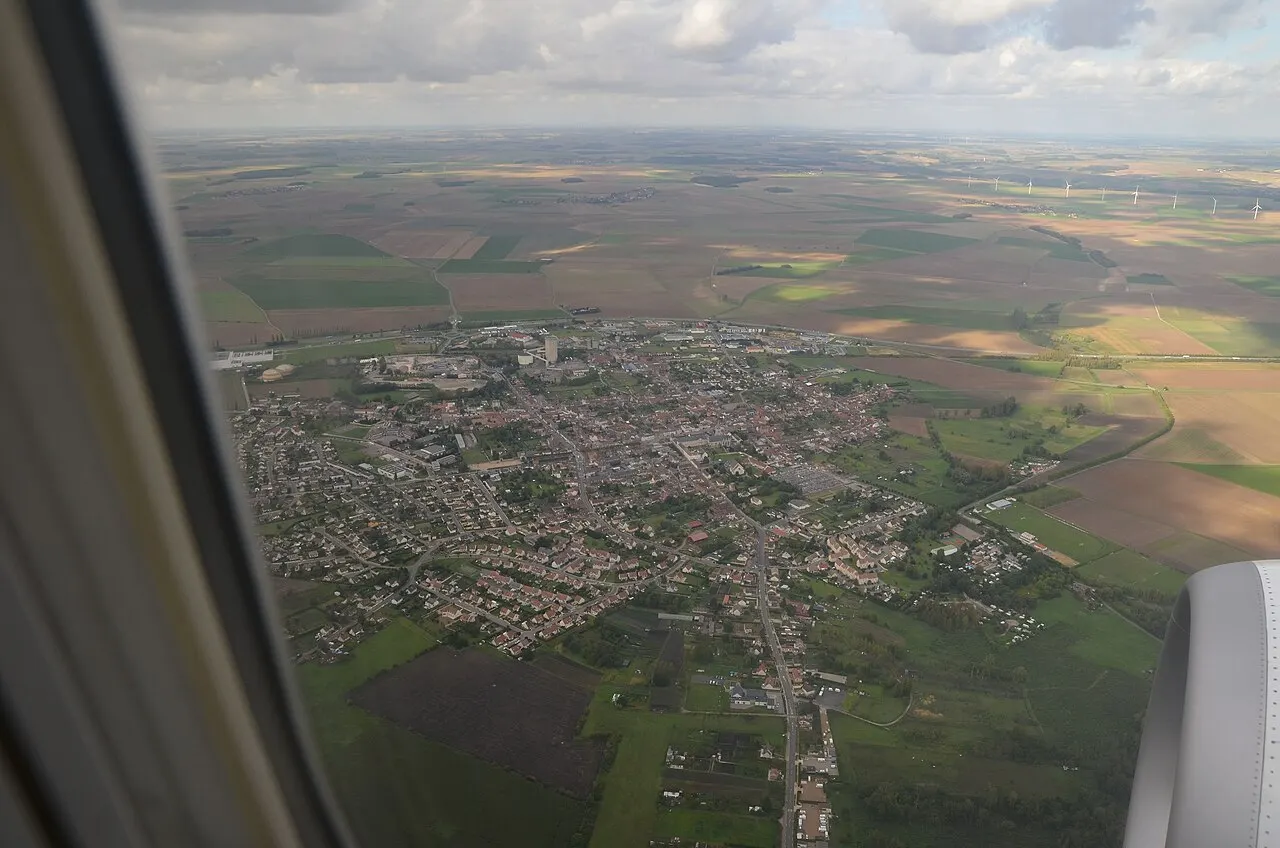 Bresles, Oise, France par avion