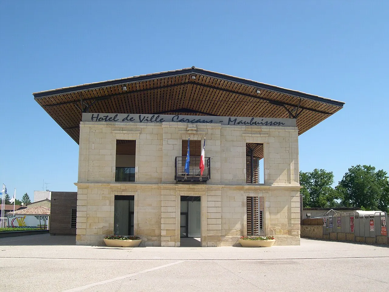 Le nouvel hôtel de ville de Carcans-Maubuisson
