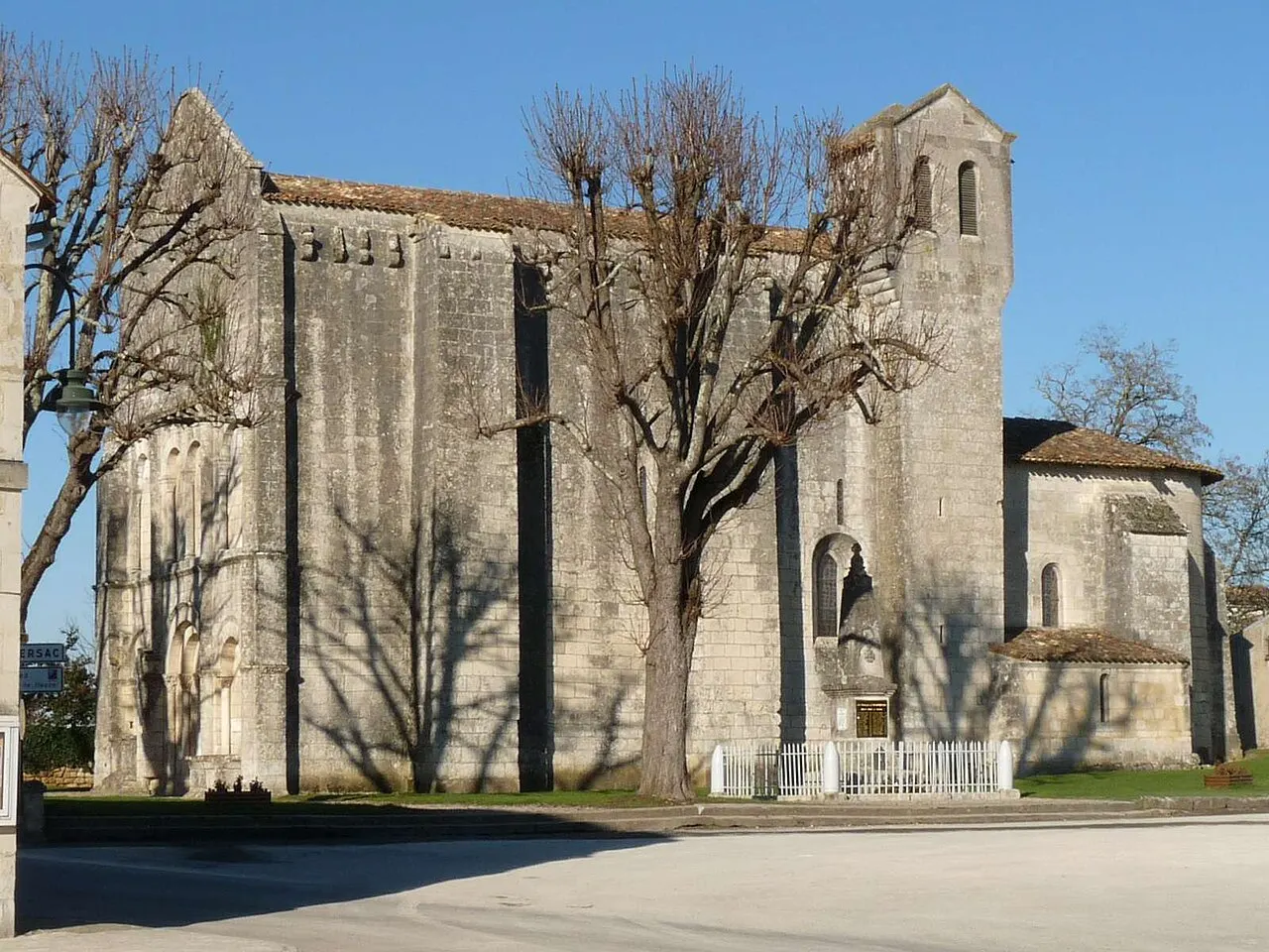 église de Champmillon, Charente, France