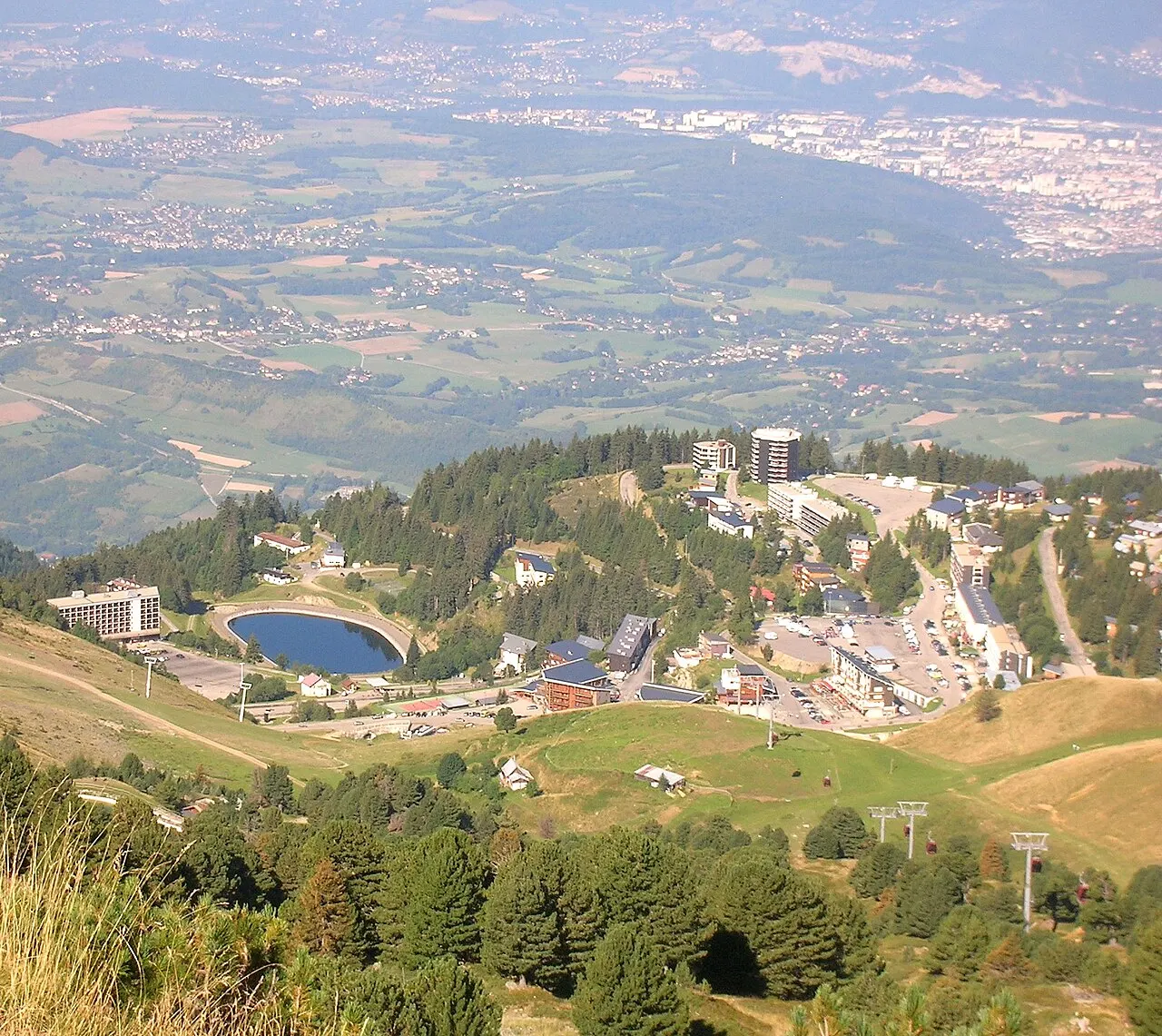 Chamrousse. Journée de l'Ultratour des 4 massifs (UT4M). Chamrousse, Isère, AuRA, France.