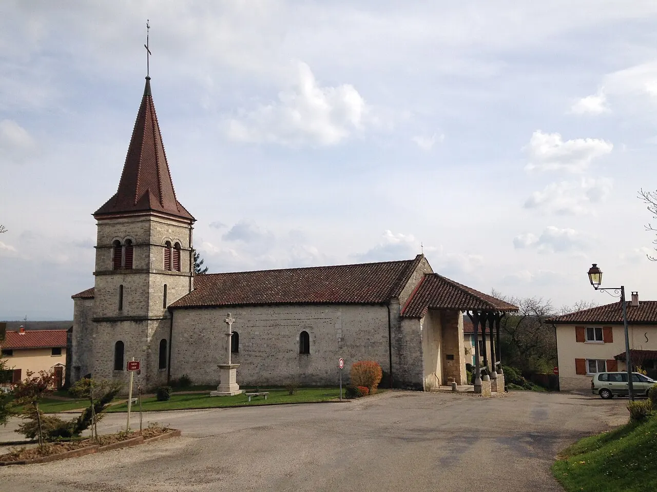Église de Chaveyriat datant du XXIe siècle