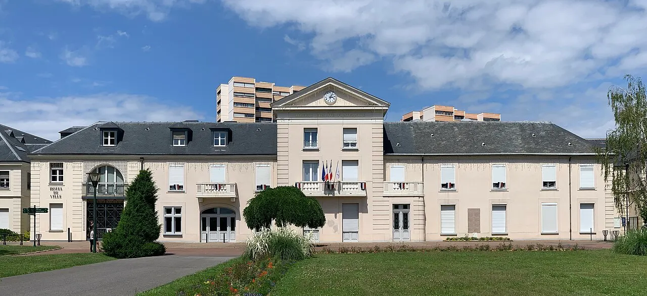 Hôtel de ville de Chelles, Seine-et-Marne.