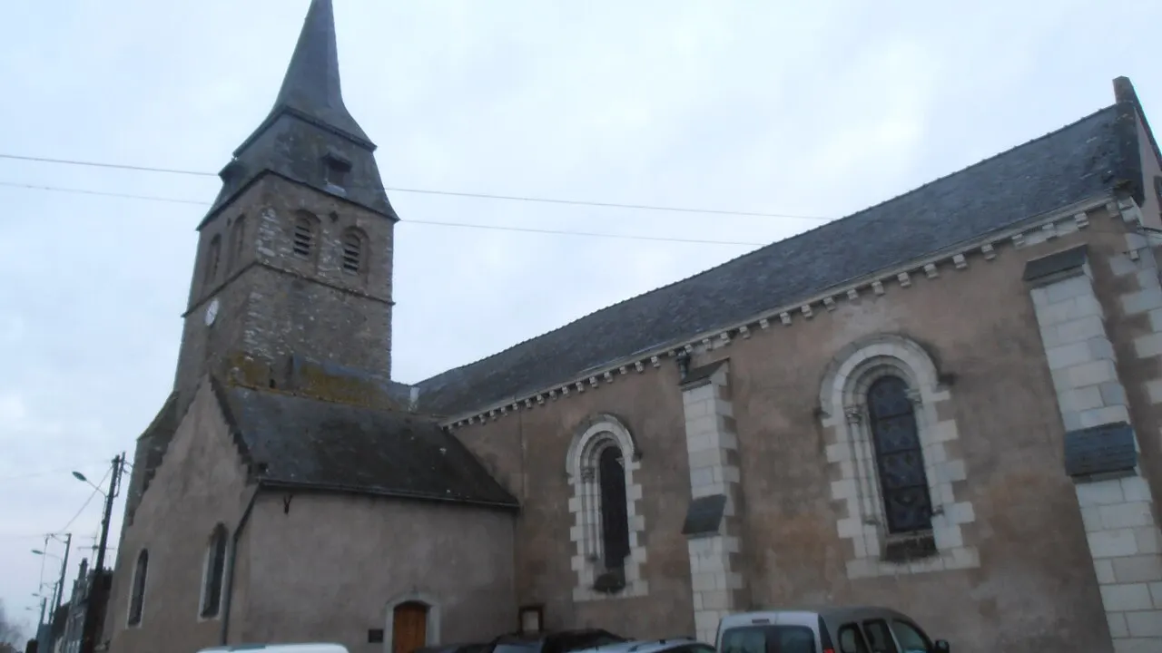l'église de la commune de cherré (49)