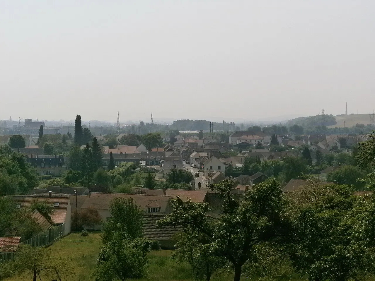 Vue générale de Clairoix