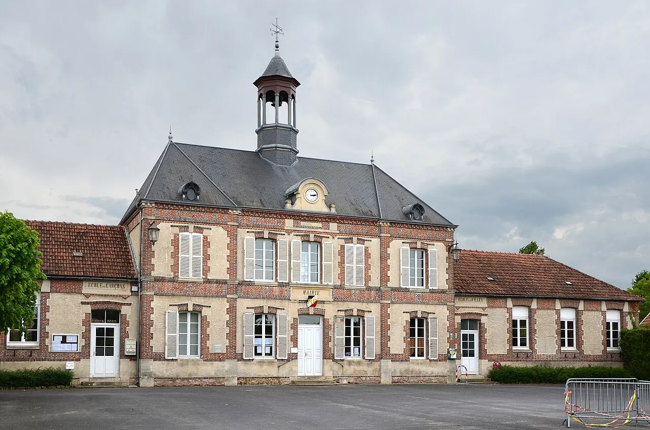 Mairie de Clesles, Marne, France