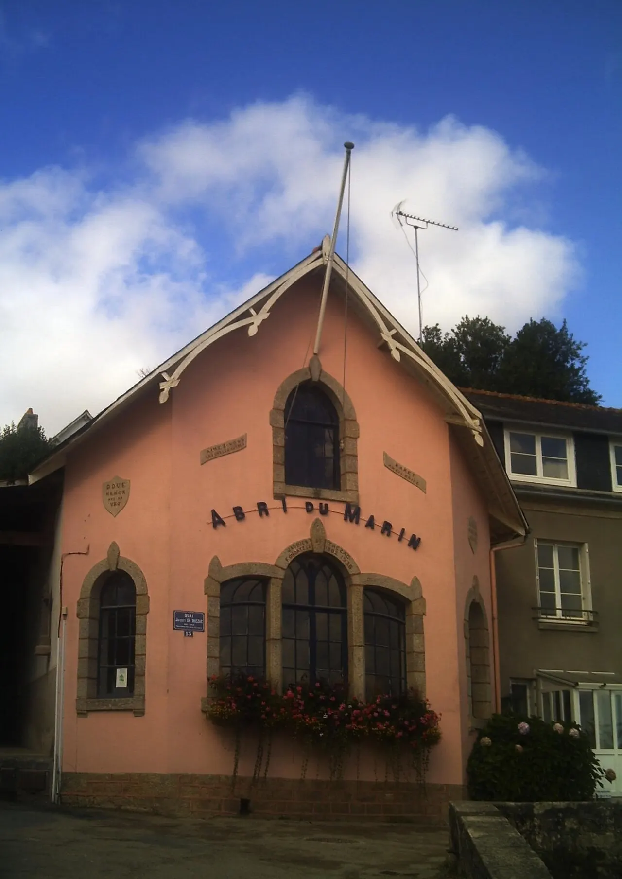 L'Abri du Marin, à Combrit Sainte-Marine, inscrit monument historique