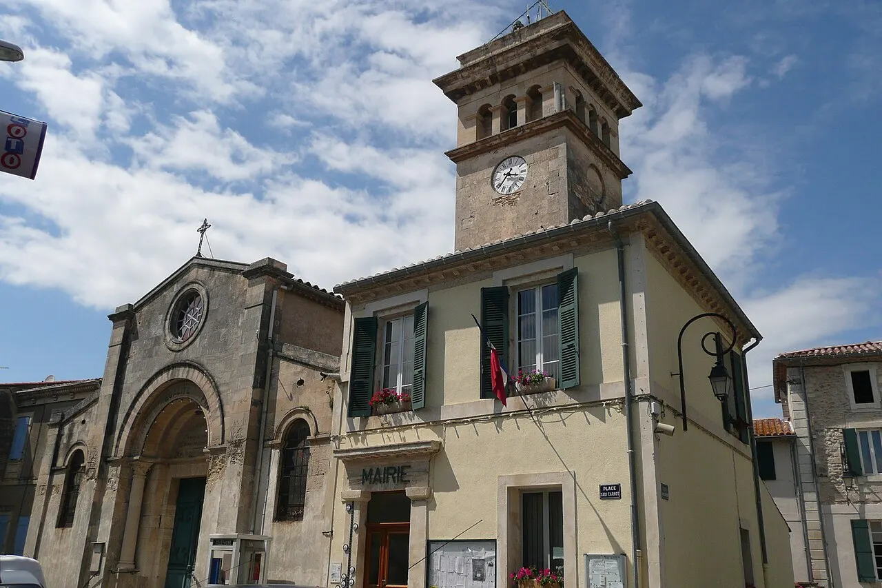 Eglise à Comps (Gard).