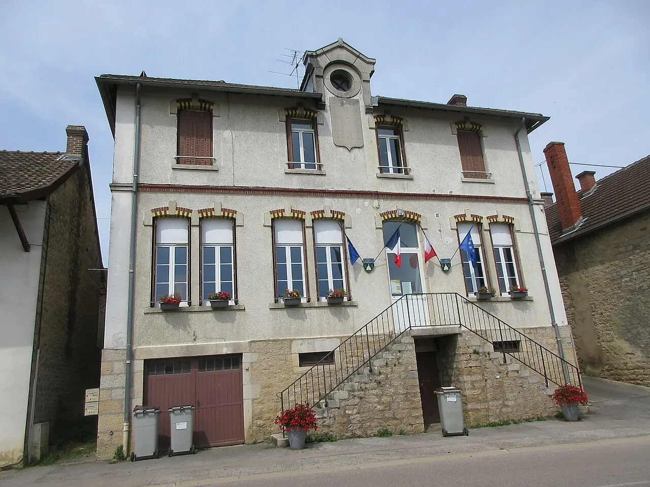 Mairie de Condamine, Jura.
