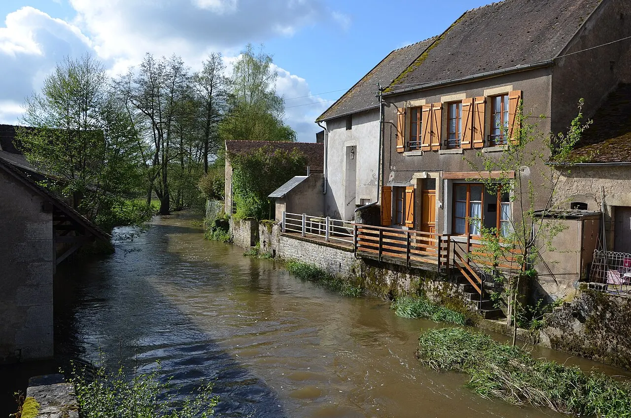 L'Anguison à Corbigny, Nièvre, France