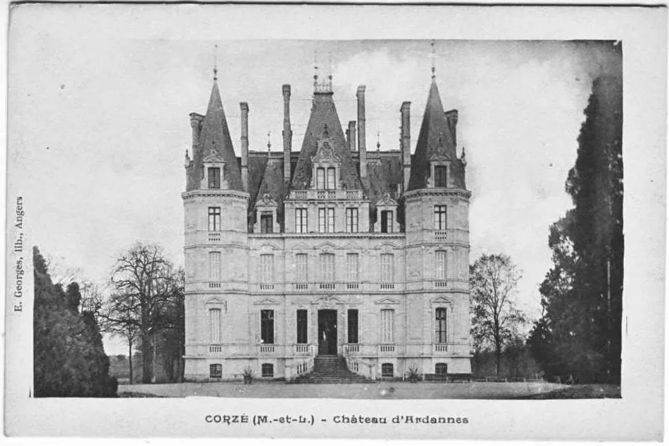 Château d'Ardannes, à Corzé.