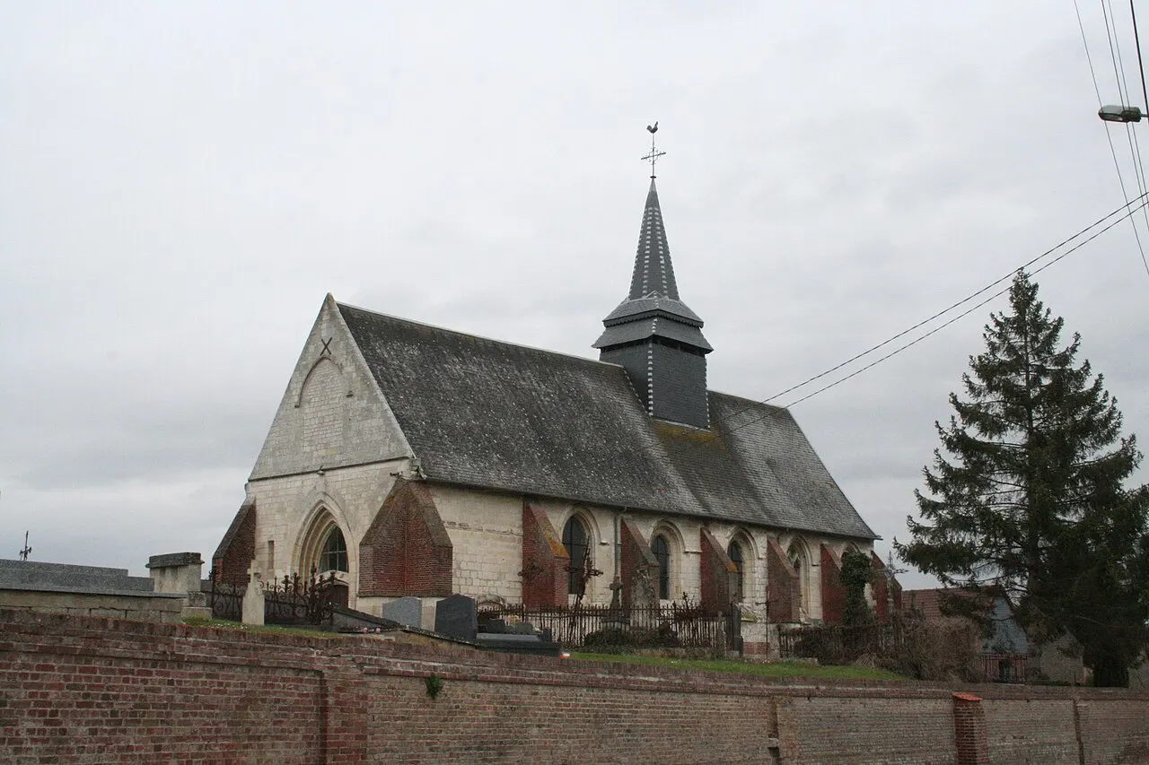 église de Cottenchy, Somme, Picardie
