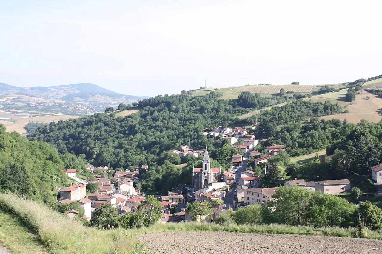 Vue de Courzieu.