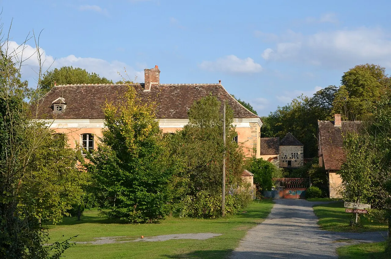 Ferme St Gervais a Dormelles (Seine-et-Marne), France.