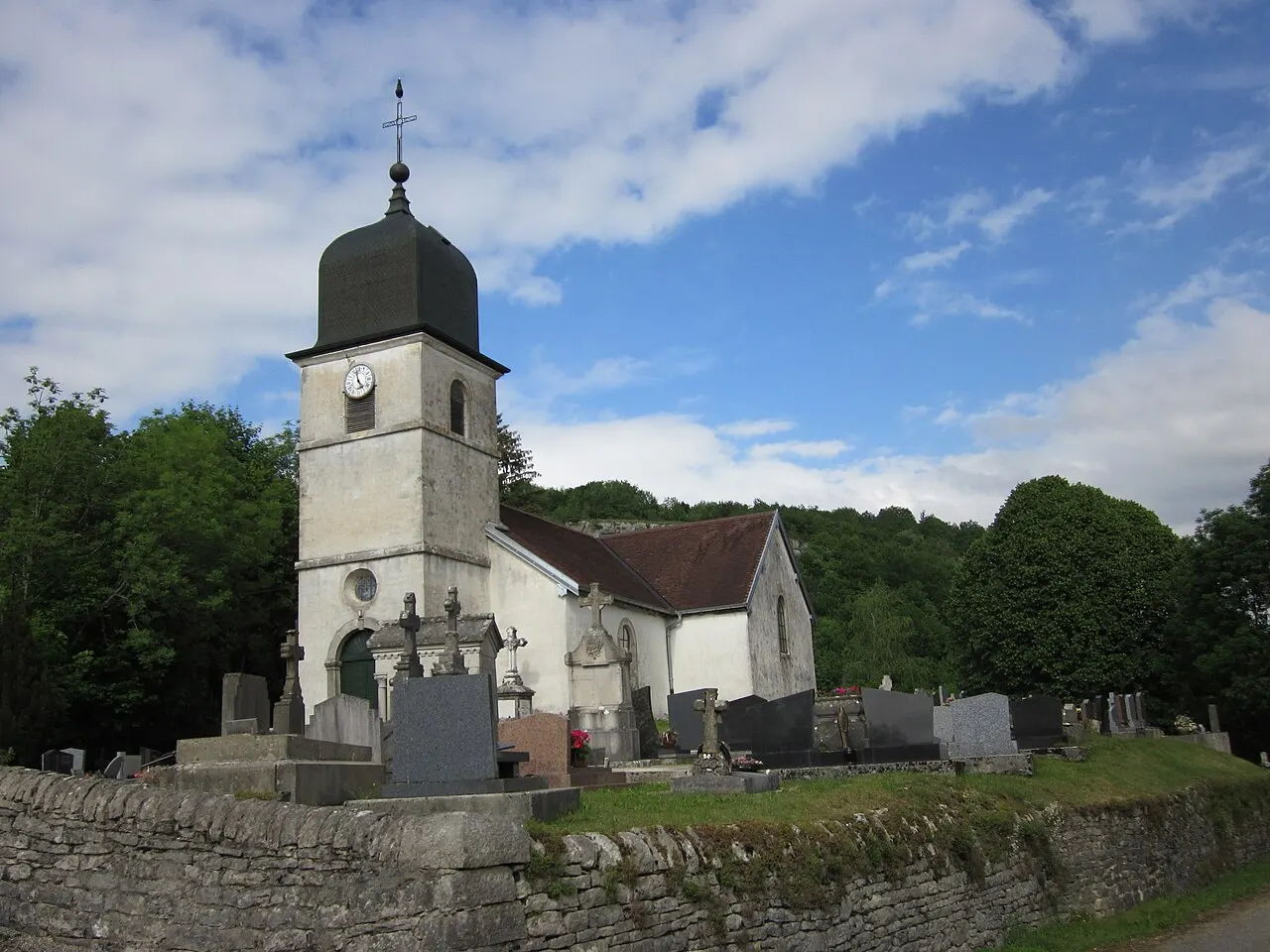 église de Doucier - département du Jura - France
