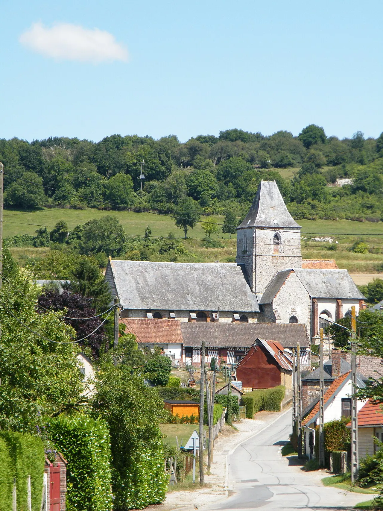 Douvrend, Seine-Maritime, France, église