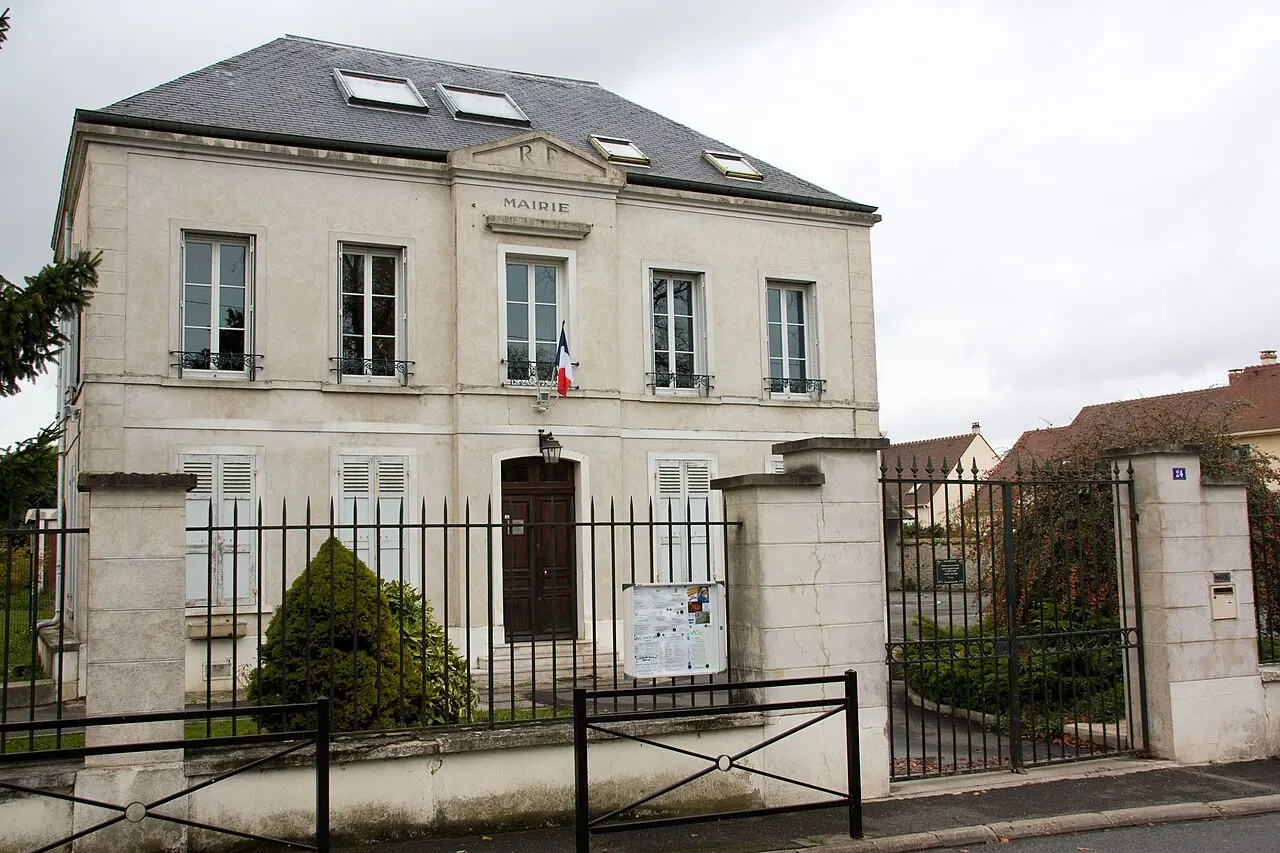 Mairie d'Écharcon. Écharcon. Essonne. France.