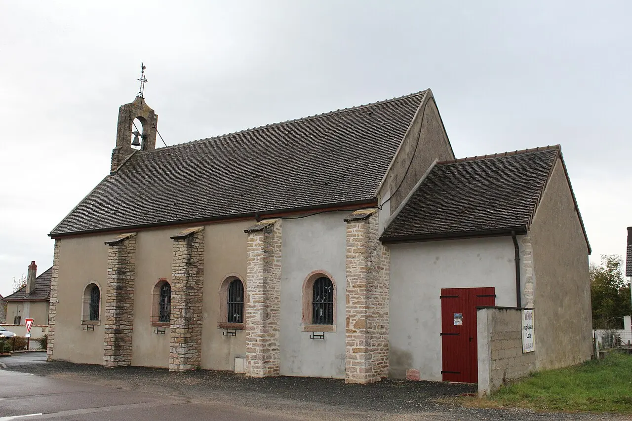 Église Saint-Marcel d'Épervans.