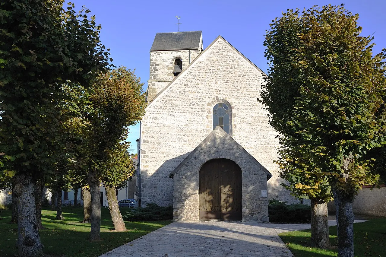 Église Saint-Germain d'Erceville, Loiret, France