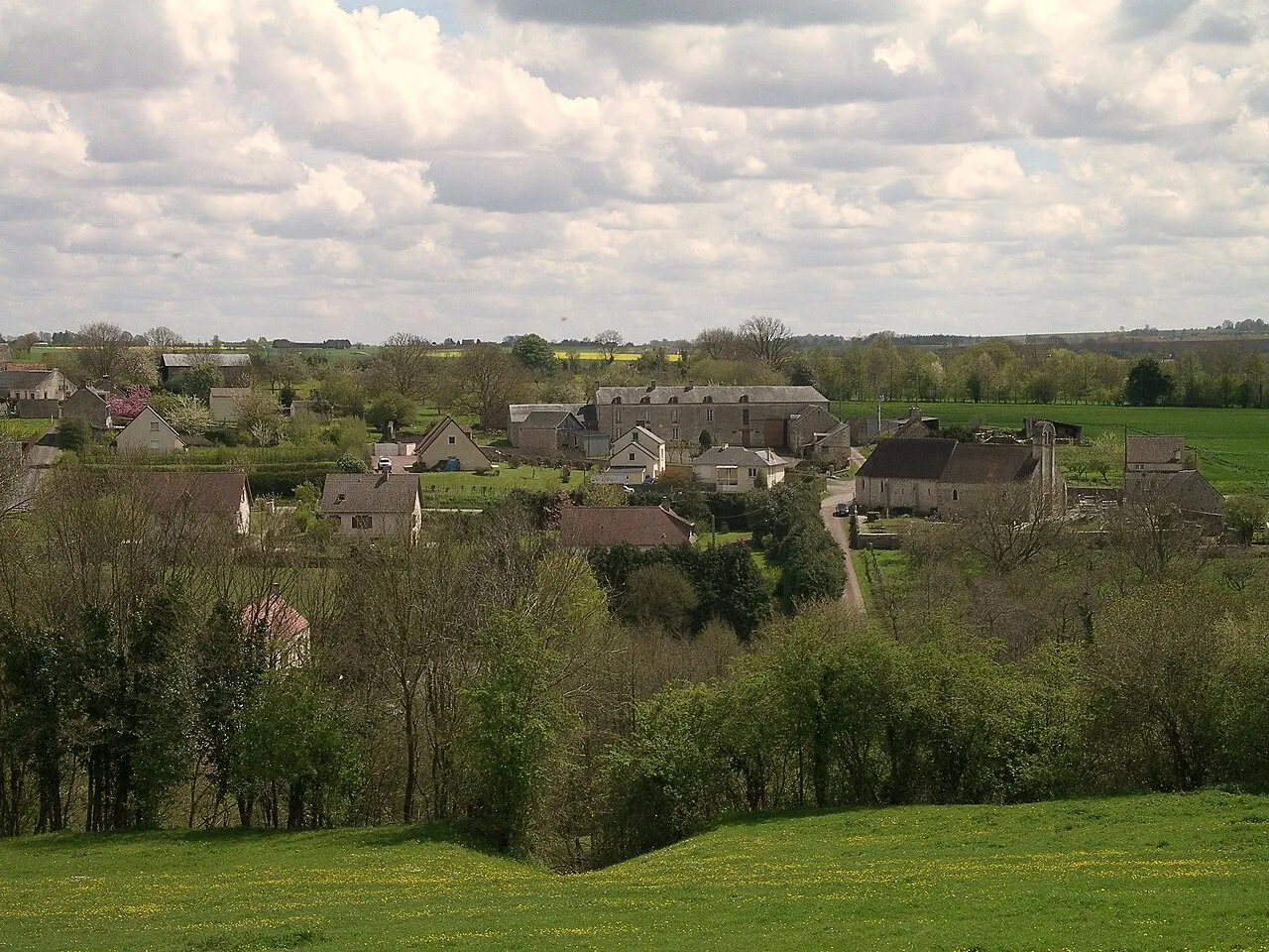 La commune d'Espins (Calvados)