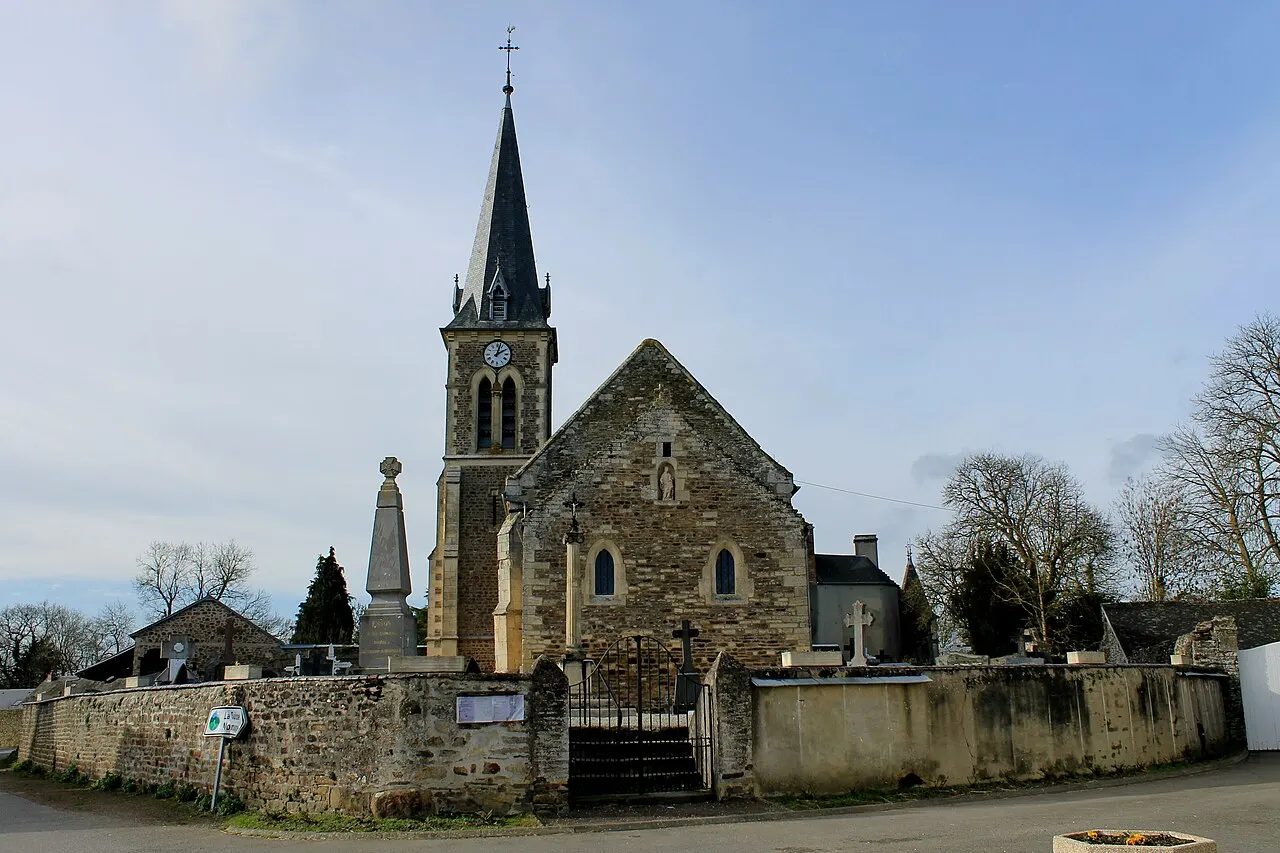 Église de la Nativité-de-Notre-Dame du XVe à Esson (Calvados)