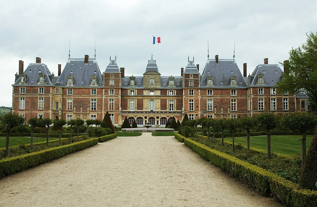 Le château d'Eu, Seine-Maritime, France