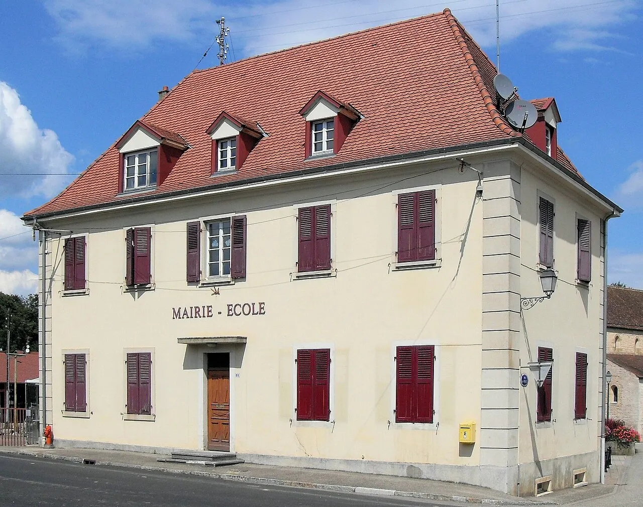 La mairie-école de Feldbach