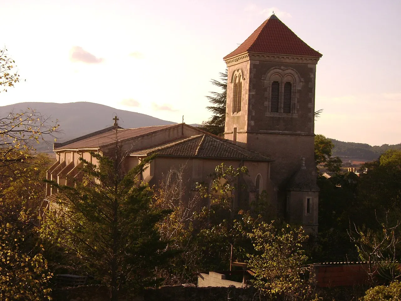 Eglise Saint Genès de Ferrals-les-Corbières, Aude, France