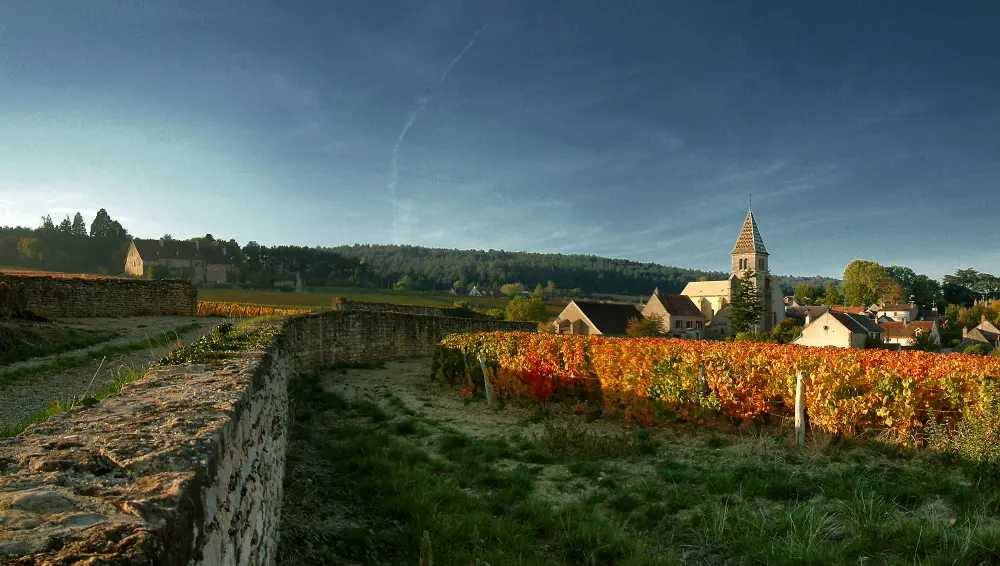 Vue de Fixin, Côte d'Or