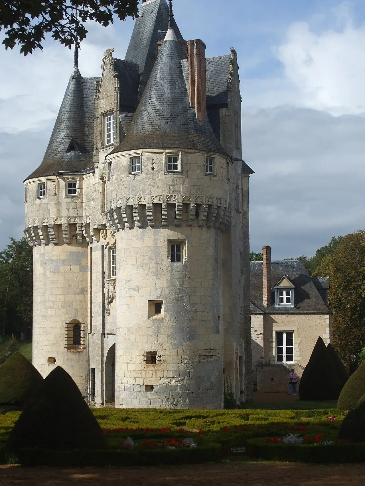 Une partie du château de Frazé